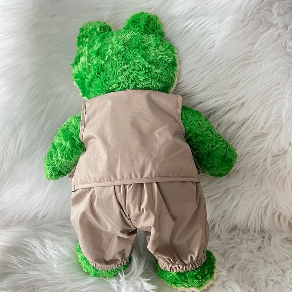 BUILD A BEAR FROG-FISHERMAN OUTFIT - 18" Plush - Picture 2 of 4